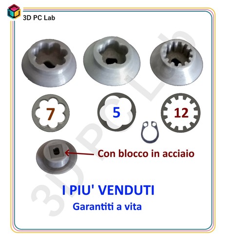 Ricambio giunto boccola con - ricambio,