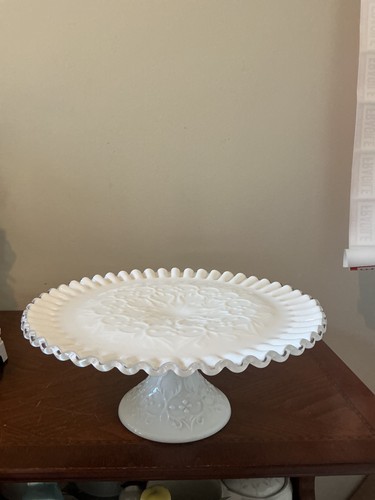 Vintage fenton silver crest - vintage,