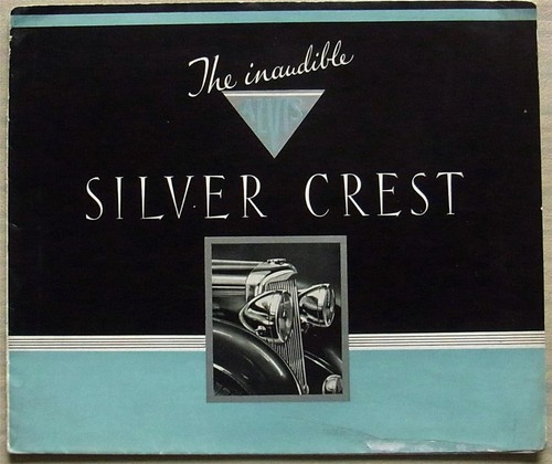 Alvis silver crest depliant - alvis,