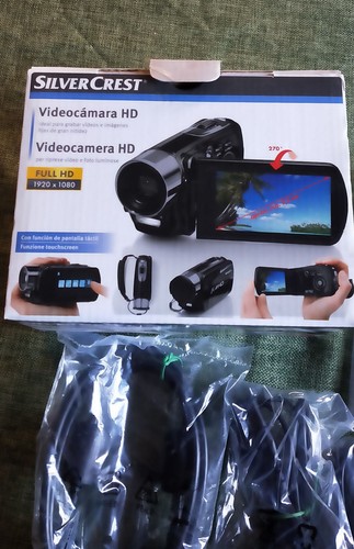 Videocamera silver crest full - videocamera,