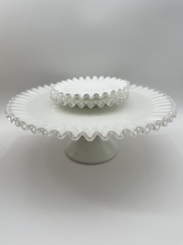Vintage fenton silver crest - vintage,