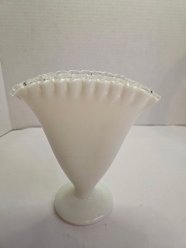 Fenton silver crest small - silver, fan