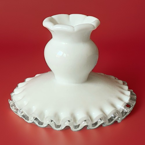 Fenton silver crest single - silver,