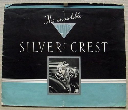 Alvis silver crest - alvis,